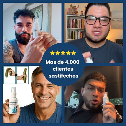 Spray Natural Para una Erección Rapida, Potente y Duradera