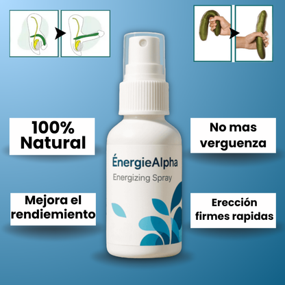 Spray Natural Para una Erección Rapida, Potente y Duradera